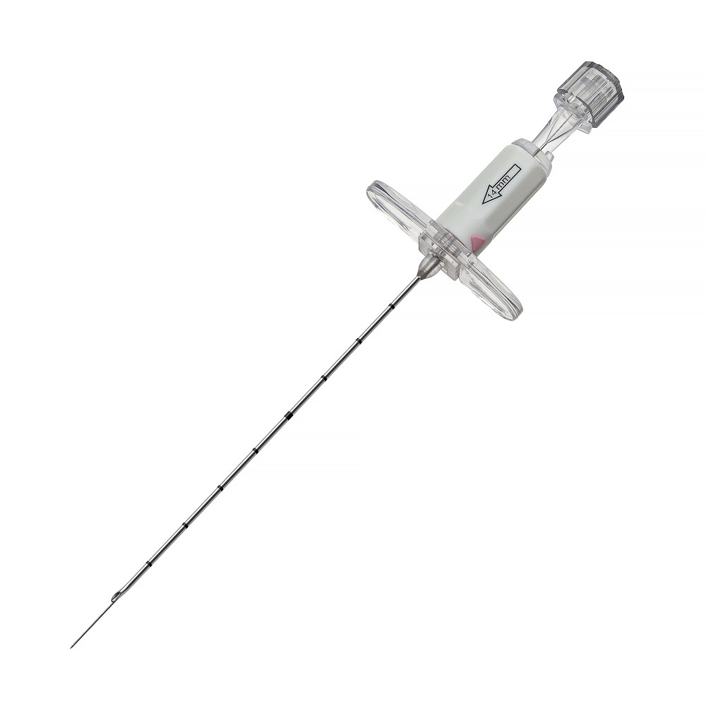 Игла для эпидуральной анестезии, Tuohy с системой фиксации Turn-Lock с торйевым отверстием