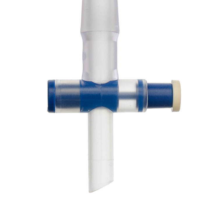 Мочеприемник прикроватный Стандарт, с Т-образным краном, объем 2000 мл, трубка 90 см.